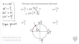 Вычисление значений тригонометрических функций [upl. by Mulac]