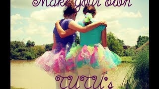 How to make SIMPLE NOSEW TUTUS For Adults and Children [upl. by Creath867]