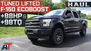 F150 Ecoboost Street Build  2017 F150 EcoBoost Gets Tuned and an ICON Lift Kit  The Haul [upl. by Lumbard]