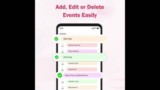 Set Reminders for Important Task amp Events  Calendar App 2024 [upl. by Anissa]