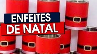 50 ENFEITES DE NATAL FÁCEIS DE FAZER [upl. by Sproul]