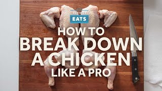 How to Break Down a Chicken Like a Pro [upl. by Eiznikam]