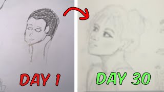 Documenting My Art Journey How 30 Days of Drawing Nearly Broke Me [upl. by Dibri]