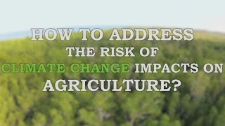 How to address the risk of climate change impacts on agriculture [upl. by Aehs]