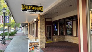 Lollygaggers Restaurant Review in Downtown Eustis Florida  Restaurants in Downtown Eustis [upl. by Kelton]