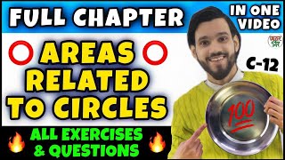 Circles  Areas Related To Circles  Class 10 Maths Chapter Number 12  All ExercisesQuestionsCBSE [upl. by Fosque774]