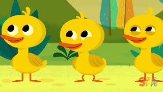 fld 5 Little Ducks Kids Songs  Super Simple Songs 1 hr [upl. by Anuaf]