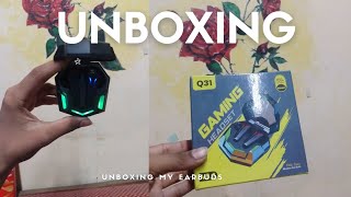 unboxing the earbudsunboxing earbudearbudsgaming earbudstrendingthe life of Aiyra gamers [upl. by Intruok]