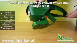 Jak rozsiewać nawozy Solidny ręczny siewnik do nawozów Handy Green II Substral  Rolmarketpl [upl. by Sayed]