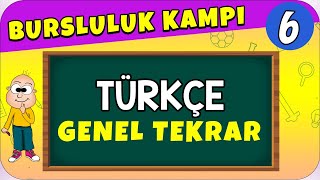 6Sınıf Türkçe  Bursluluk Sınavı Genel Tekrar [upl. by Betteanne911]