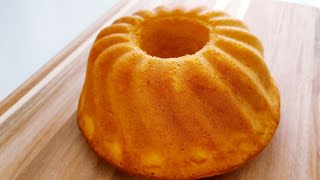 Bundt Cake  Chiffon Cake Recipe [upl. by Nah]