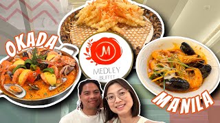 THE BEST ULTIMATE BUFFET in MANILA PHILIPPINES 🇵🇭🍣 OKADA MANILA  MEDLEY BUFFET [upl. by Aisiat703]