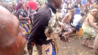 Maleh Dance The most dreaded of the bakweri people My weekend in the village Cameroon culture [upl. by Eiresed]