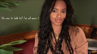 Eye gazing ASMR no talking  Practice eye contact while I listen [upl. by Raffarty]