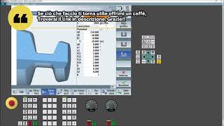 7 Tutorial ShopTurn Sinutrain Siemens Softkey tornitura sgrossatura filettatura Gole e troncatura [upl. by Battista899]