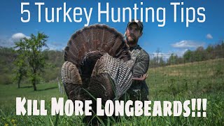 How to hunt spring turkey  My top 5 turkey hunting tips [upl. by Erdnassak]