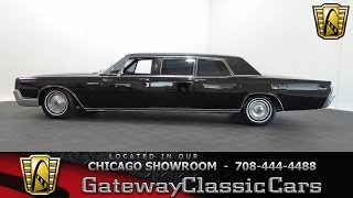 1967 Lincoln Limousine Gateway Classic Cars Chicago 1066 [upl. by Etireuqram290]