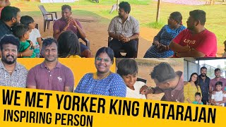 Inspiring person Cricketer Natarajan  எளிமையின் சிகரம்  JP Nattu Cricket Ground Vlog [upl. by Howe640]