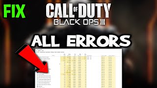 Black Ops 3 – How to Fix All Errors – Complete Tutorial [upl. by Nirej]