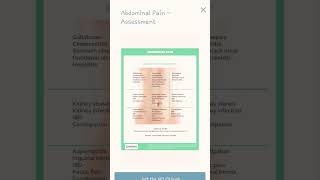 ABDOMINAL PAIN ASSESSMENT abdominal pain assessment viralvideo reels reason [upl. by Yerhcaz]