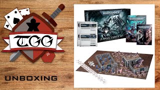 Warhammer 40k Ultimate Starter Set Unboxing [upl. by Latsyc]