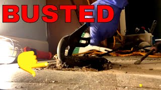 How To Replace a Toilet Flange on a Cast Iron Drain [upl. by Nylemaj]