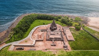 Shore Temple Mahabalipuram  4K  Tamilnadu Tourism [upl. by Notyad]