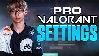 C9 TENZ VALORANT SETTINGS [upl. by Anaejer]