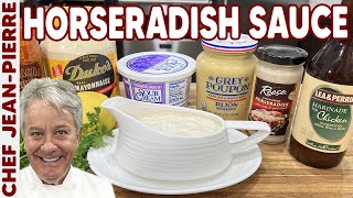 Easy to Make Horseradish Sauce  Chef JeanPierre [upl. by Pauli282]