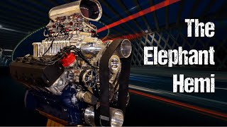 The Elephant Building a Stroker Hemi with a Giant Blower for a Dodge Charger [upl. by Airemat]