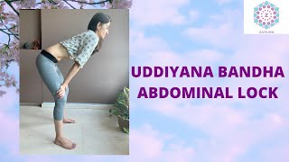 UDDIYANA BANDHA ABDOMINAL LOCK [upl. by Asyar]