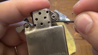 Most Common Problem With REALLY Old Zippo Lighters amp How To Fix It [upl. by Daigle208]