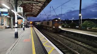 GBRf 66776 dragging SE 465928 bound for Doncaster Works Wagon Shops 09122023 [upl. by Arabelle832]