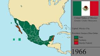 The History of Mexico Every Year [upl. by Aradnahc382]