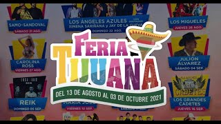 Feria Tijuana 2021 Cartelera Audiorama de las Estrellas [upl. by Aynik]