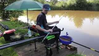 Practising for a match at Alvechurch Fishery [upl. by Xela]