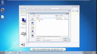 Cara Install Driver Printer Mesin Fotocopy Kyocera di Windows 7 [upl. by Kreindler]