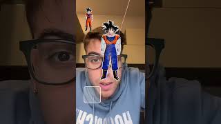 ESCE FUMO DA UN FILTRO DI GOKU😨dragonball [upl. by Aicirtac596]