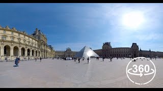 The Louvre Museum Guided Tour in 360° VR [upl. by Rafaela954]