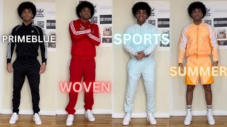 Adidas Try On Haul  SST Tracksuits [upl. by Valtin]