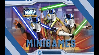 Star Wars Clone Wars Adventures Emulator  MiniGames [upl. by Claribel]