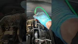 How to test diesel injectors  MERCEDES SPRINTER [upl. by Kinchen]