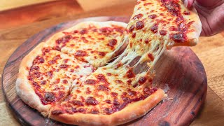 Pizza Margherita Recipe  How To Make Pizza Dough  Easy Pizza Recipe [upl. by Savill]