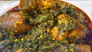 I HACKED THE SECRET TO MAKING THE MOST DELICIOUS AUTHENTIC AFANG SOUP [upl. by Bohlen]