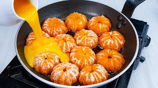 Faisons frire les mandarines Je donne tout pour ce gâteau à la poêle [upl. by Derwon524]