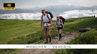 Zu Fuß von München nach Venedig Dokumentation Alpenüberquerung [upl. by Evalyn]