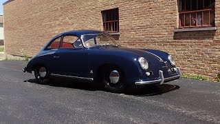 RARE Early 1954 Porsche 356 Pre A Coupe amp Engine Start Up on My Car Story with Lou Costabile [upl. by Eikcor]