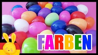 Farben lernen auf deutsch  Kinder Überraschung  unboxing  Titounis [upl. by Llenra10]