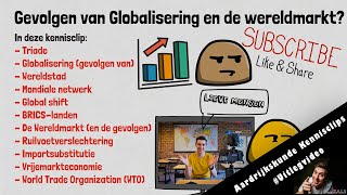 Gevolgen van globalisering en de wereldmarkt  Examentraining thema wereld HAVO amp VWO [upl. by Mitran585]