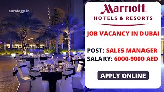 HOW TO APPLY ONLINE  Marriott Hotel Jobs in Dubai  Salary 60009000 AED  Enrology Job Portal [upl. by Stempien309]